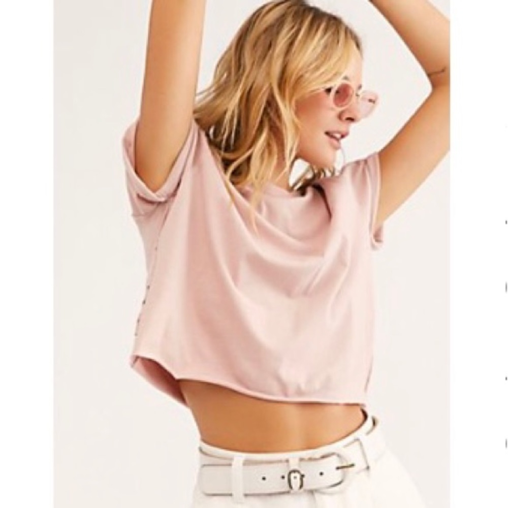Free People We The Free Perfect Tee - Blush